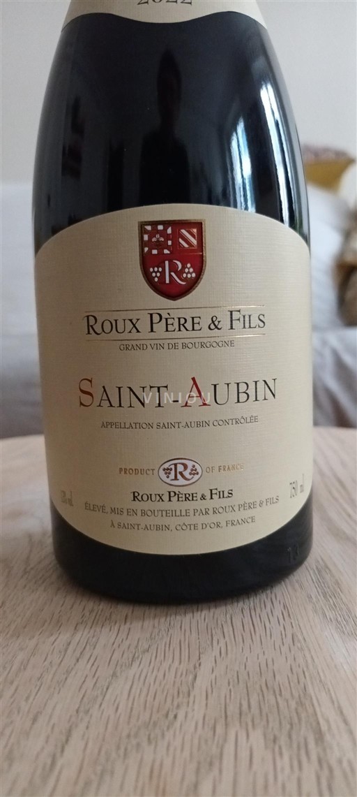 Burgundsko Saint-Aubin Roux Père & Fils 2022