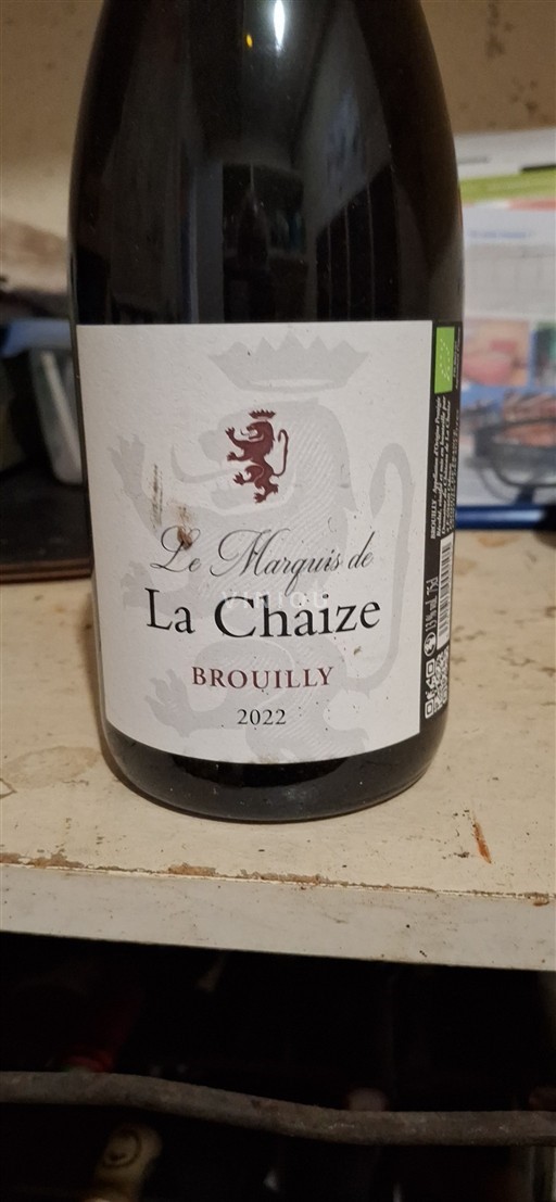 Beaujolais Brouilly La Chaize Le Marquis de la Chaize 2022