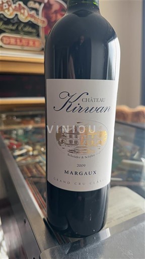 Bordeaux Margaux Grand Cru Château Kirwan 2009