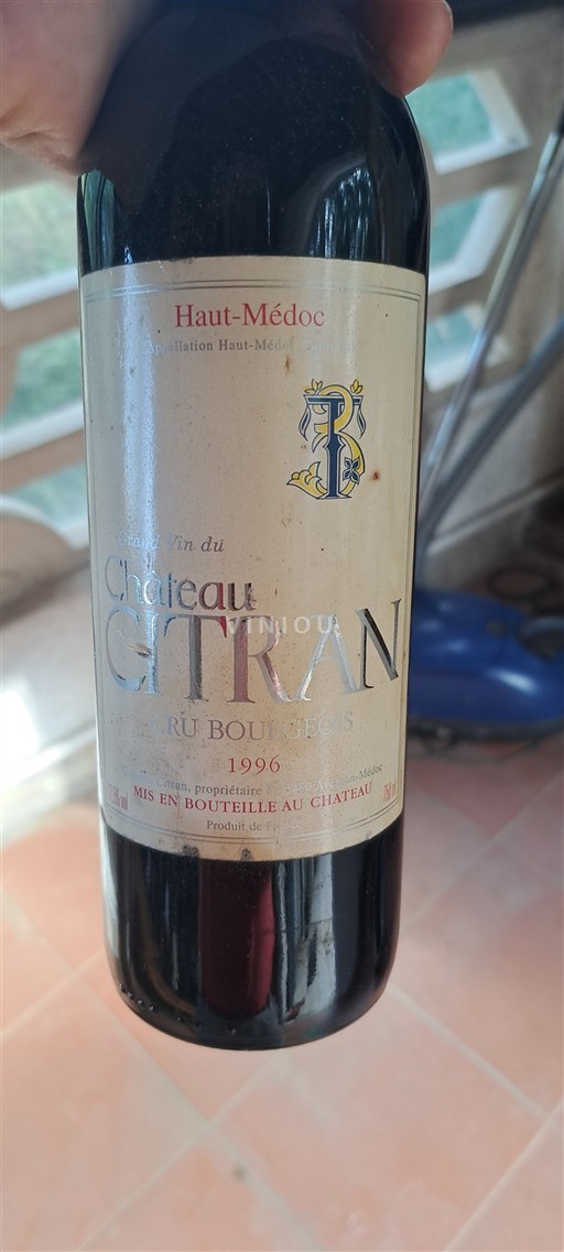 Burdeos Haut-Médoc Château Citran Cru Bourgeois 1996