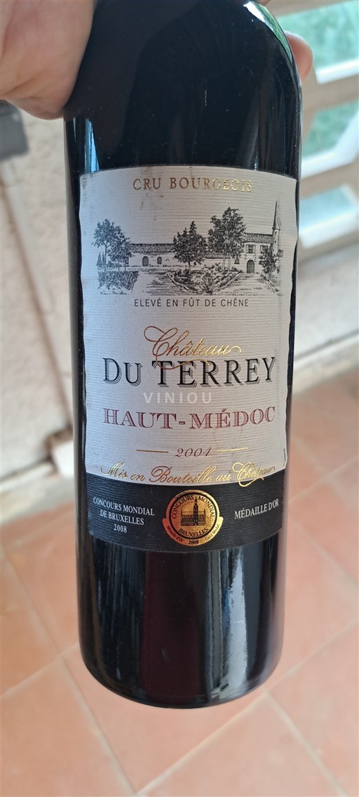 Bordeaux Haut-Médoc Cru Bourgeois Château Terrey 2004