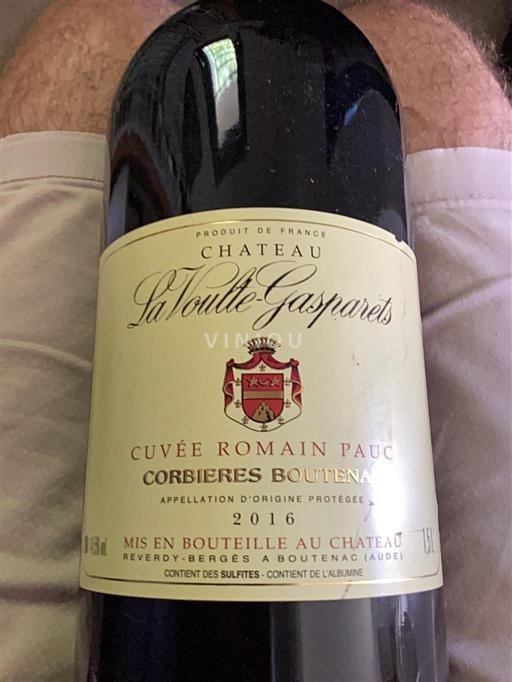 Languedoc Corbières-boutenac La Voulte-Gasparets Romain Pauc 2016