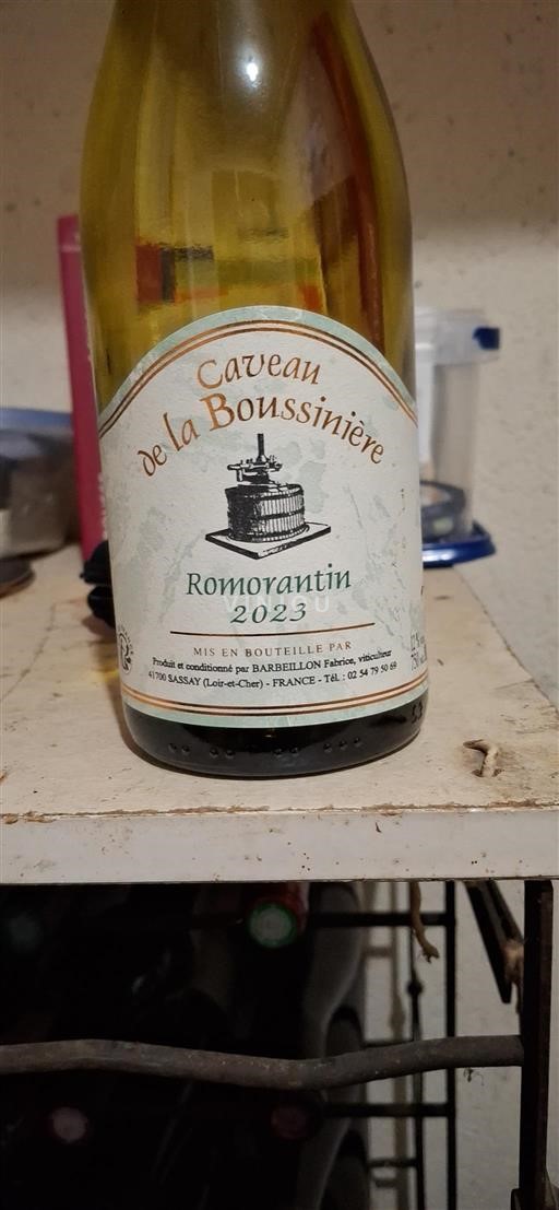 Thung lũng sông Loire Cour-cheverny Caveau de la Boussninière Romorantin 2023
