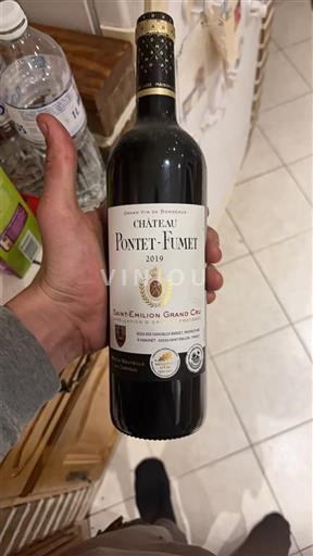 Bordeaux Saint-Émilion Grand Cru Grand Cru Château Pontet-Fumet 2019