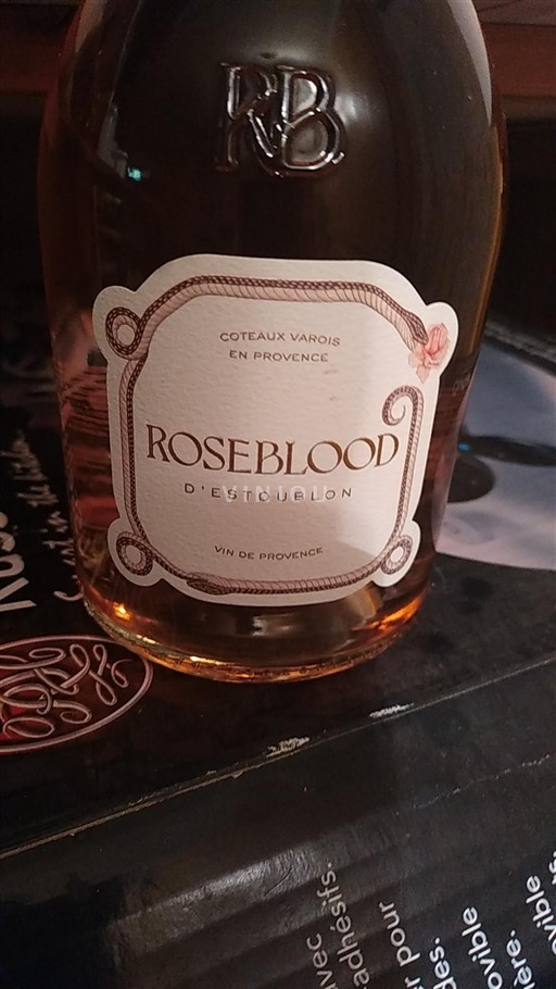 Provence Provence Alpes Var Côteaux Domaine Estoublon Roseblood Ei vuosikertaa