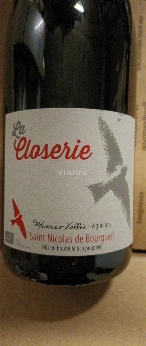 Loirevallei Saint-Nicolas-De-Bourgueil Mercier Vallée La Closerie 2023
