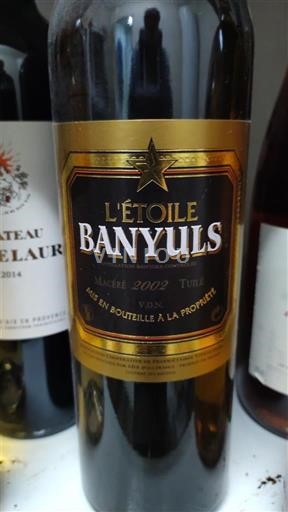 Roussillon Banyuls Grand Cru L'Étoile 2002
