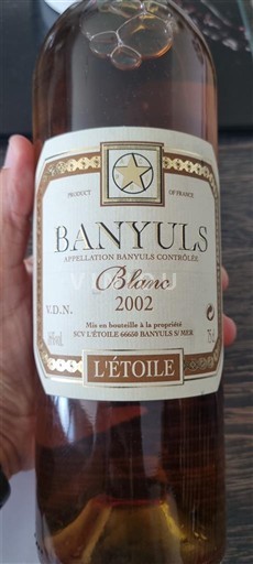 Rosellón Banyuls Grand Cru L'Étoile 2002