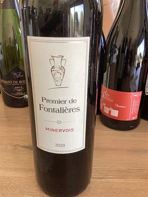 Langvedok Minervois Premier de Fontalières 2020