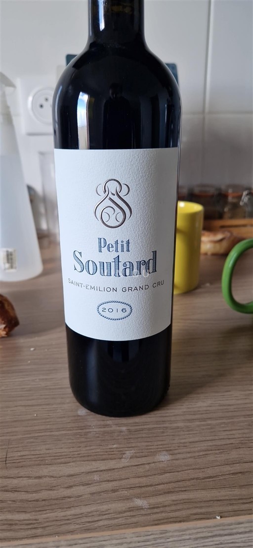 Bordeaux Saint-Émilion Grand Cru Soutard Petit Soutard 2016