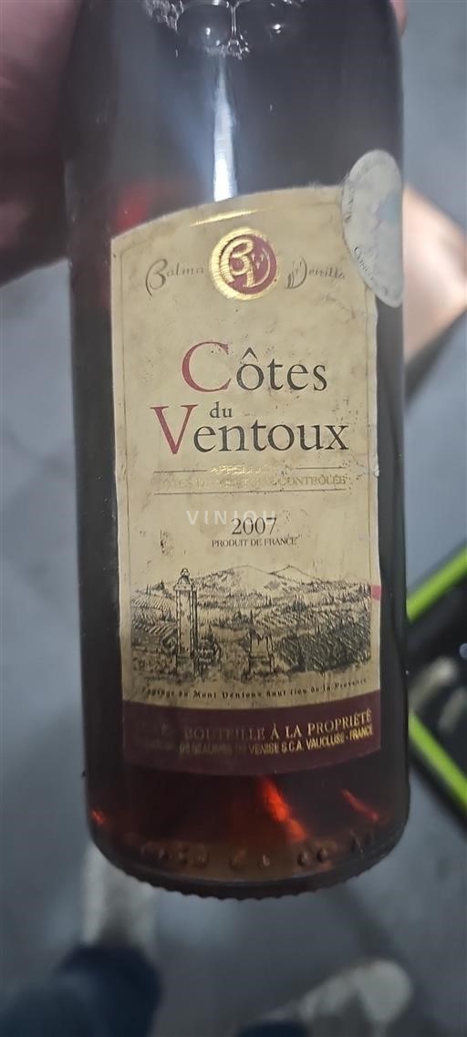 Vallée du Rhône Ventoux Balma Venitia 2007