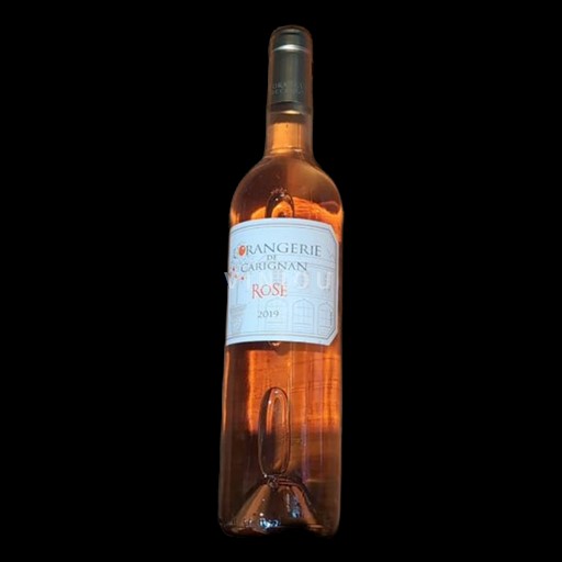 Vin Rosé sec L'Orangerie de Carignan 2019 France Bordeaux AOC