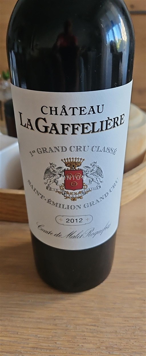 Bordeaux Saint-Émilion Grand Cru 1er Grand Cru Classé Château La Gaffelière 2012