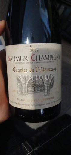 Loire Valley Saumur-Champigny Charles de Villeneuve 2008