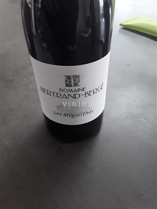 Languedoc Fitou Domaine Bertrand-Bergé Les Mégalithes 2022