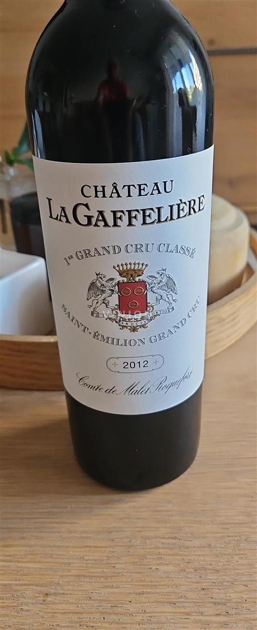 Bordeaux Saint-Émilion Grand Cru Château La Gaffelière 2012