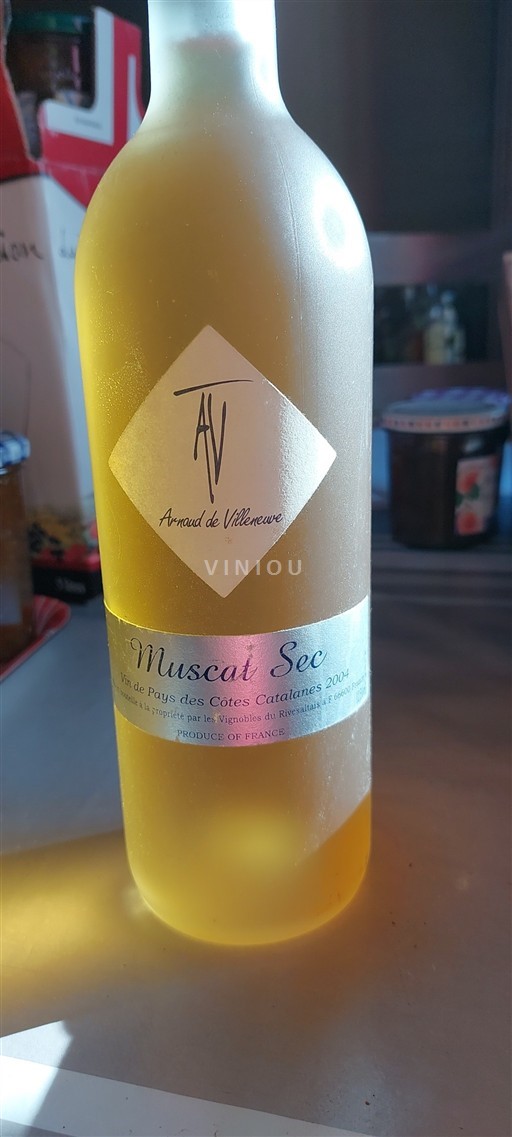 Roussillon Nicht spezifiziert Arnaud de Villeneuve Muscat Sec 2004