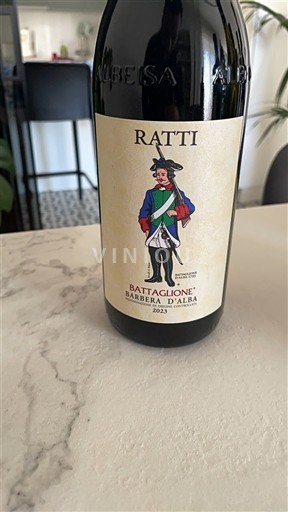 Piémont Barbera d'Alba Ratti Battaglione 2023