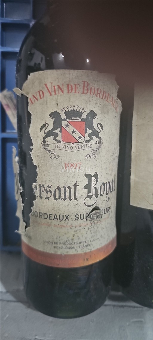Bordeaux Bordeaux Supérieur Versant Royal 1997