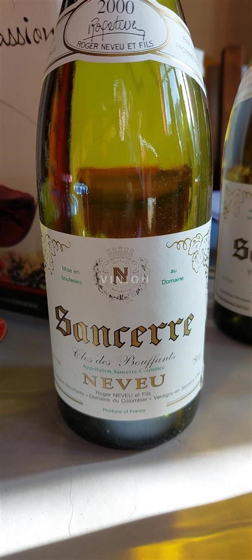Loire-dalen Sancerre Roger Neveu et Fils Clos des Bouffants 2000