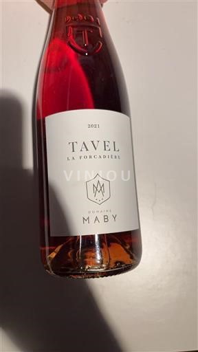 Rhône-dalen Tavel Domaine Maby La Forcadière 2021
