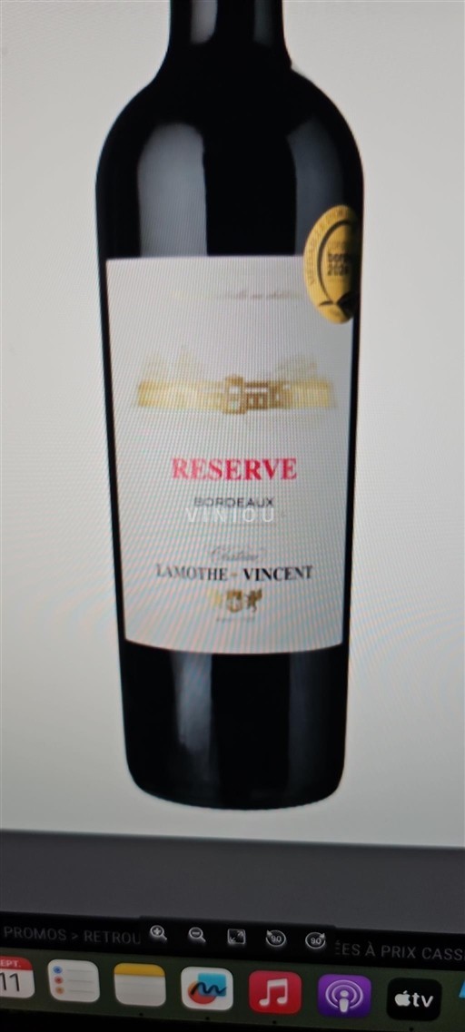 Bordeaux Lamothe-Vincent Réserve Non Millésimé