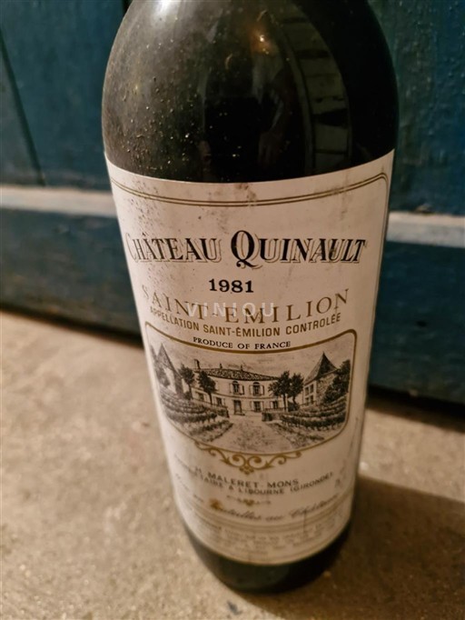 Burdeos Saint-Émilion Château Quinault 1981