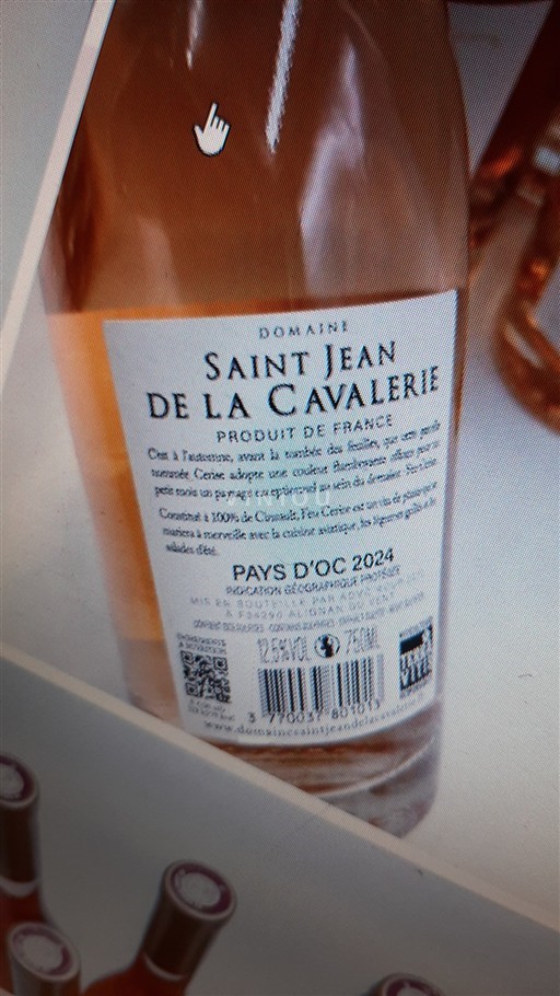 Languedoc in Roussillon Pays d'Oc Domaine Saint Jean de la Cavalerie 2024
