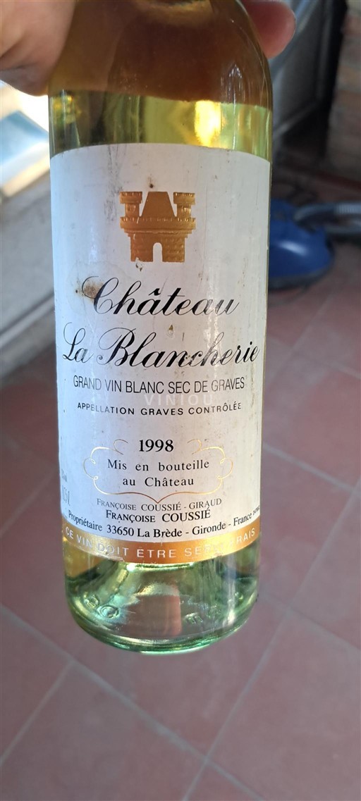 Bordeaux Graves Château La Blancherie 1998