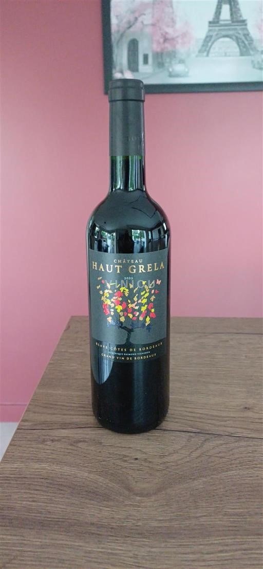 Burdeos Blaye-Côtes de Burdeos Haut Grela 2022