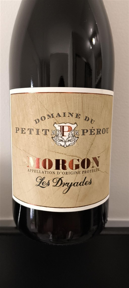 Beaujolais Morgon Domaine Petit Pérou Les Dryades 2023