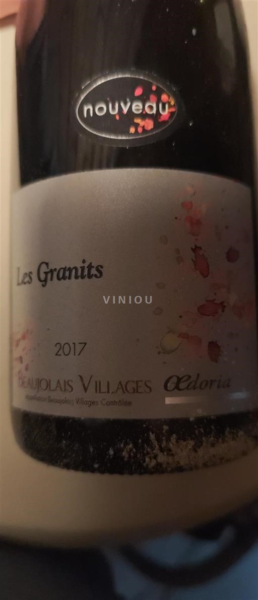 Beaujolais Beaujolais Villages Oedoria Les Granits 2017