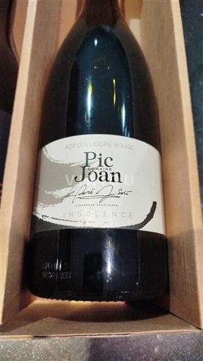 Roussillon Collioure Domaine Pic Joan Insolence Không niên vụ