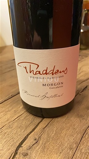 Beaujolais Morgon Vignobles Bodillard Thaddeus 2018