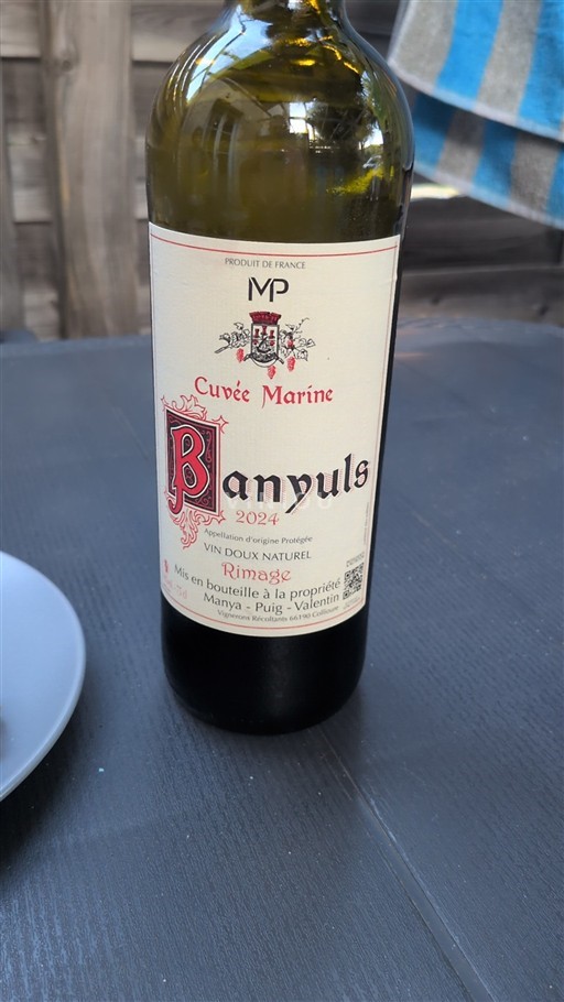 Rosellón Banyuls Manya - Puig - Valentin Marine 2024