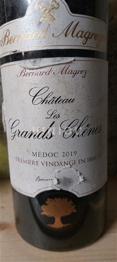 Bordeaux Médoc Château Les Grands Chênes 2019