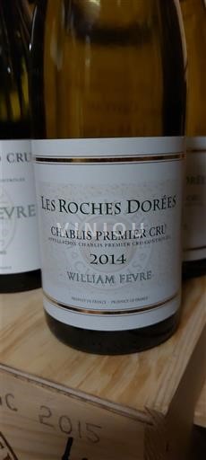 Bourgondië Chablis Premier Cru William Fèvre Les Roches Dorées 2014