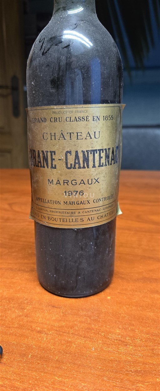 Bordeaux Margaux Grand Cru Château Brane-Cantenac 1976