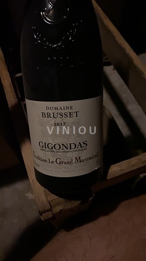 Valle del Ródano Gigondas Domaine Brusset Tradition Le Grand Montmirail 2017