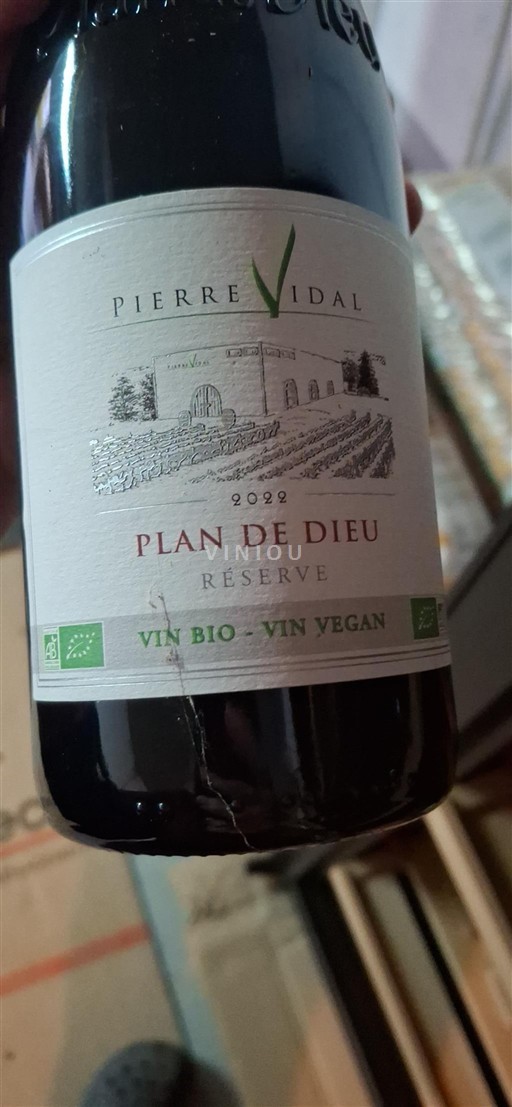 Valle del Rodano Non specificato Pierre Vidal Réserve 2022