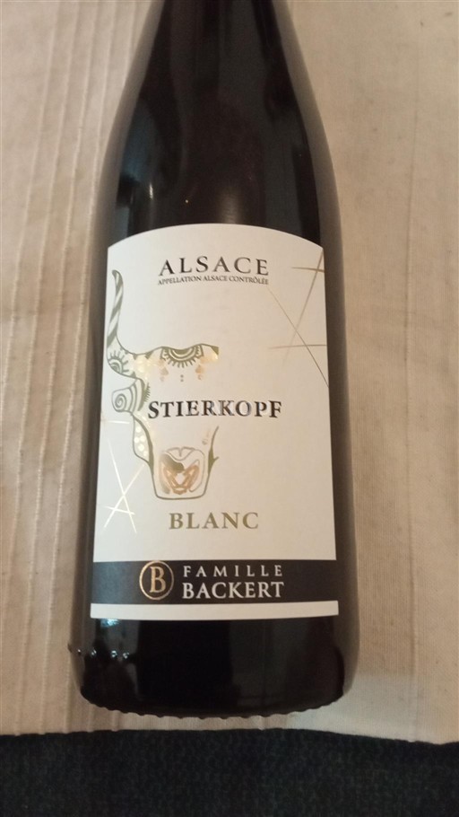 Alsace Grand Cru Famille Backert Stierkopf Không niên vụ