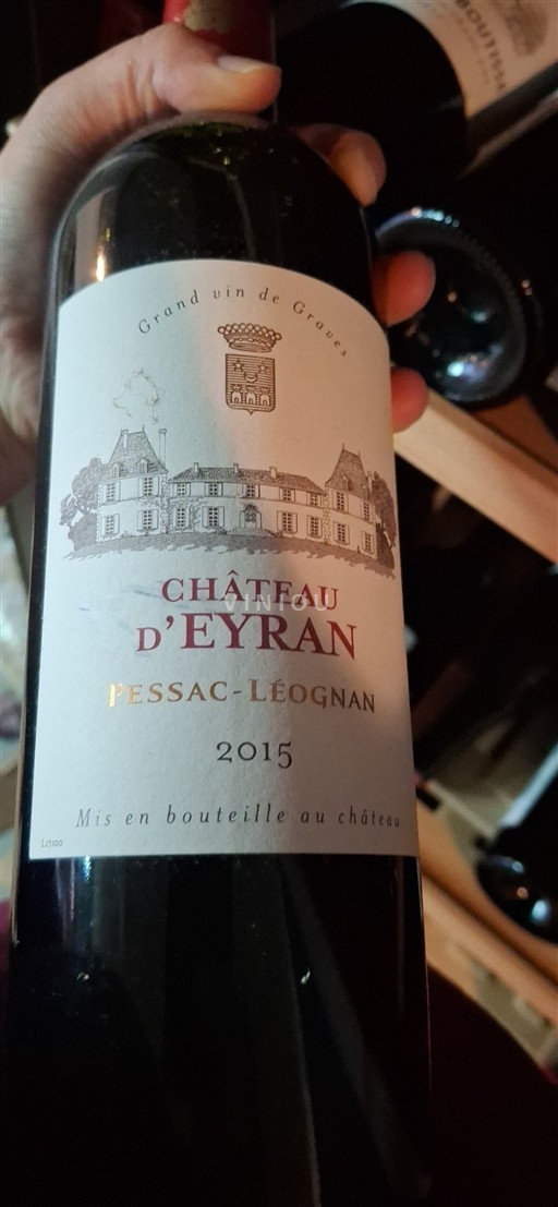 Bordeaux Pessac-Léognan Château Eyran 2015