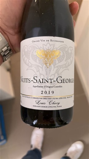 Bourgogne Nuits-saint-georges Louis Chavy 2019