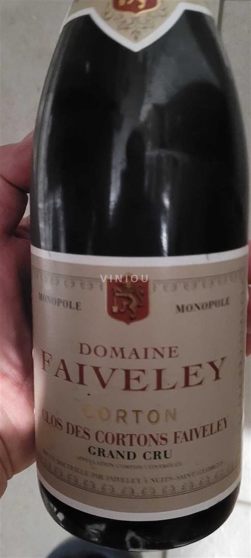 Burgundsko Corton Grand Cru Domaine Faiveley Clos des Cortons Faiveley 2006