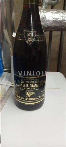 Bourgogne Mazoyères-Chambertin Grand Cru Camus Père & Fils 2008