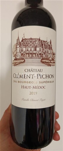 Bordeaux Haut-Médoc Cru Bourgeois Château Clément-Pichon 2019