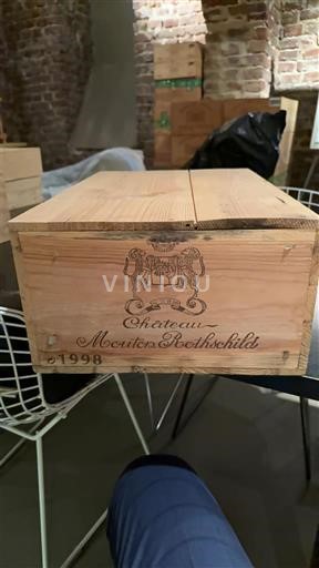 Bordeaux Pauillac Grand Cru Château Mouton Rothschild 1998