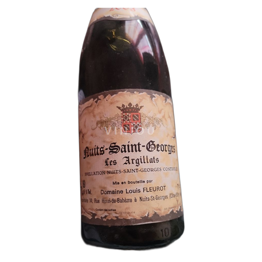 Borgoña Nuits-Saint-Georges Domaine Louis Fleurot Les Argillats Sin añada