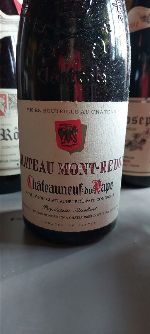 Valle del Rodano Châteauneuf-du-Pape Château Mont-Redon 1989