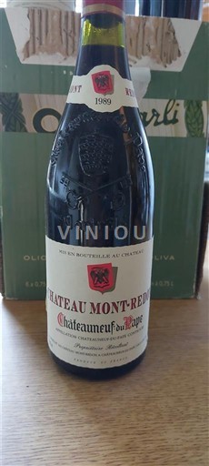 Rhônetal Châteauneuf-du-Pape Château Mont-Redon 1989